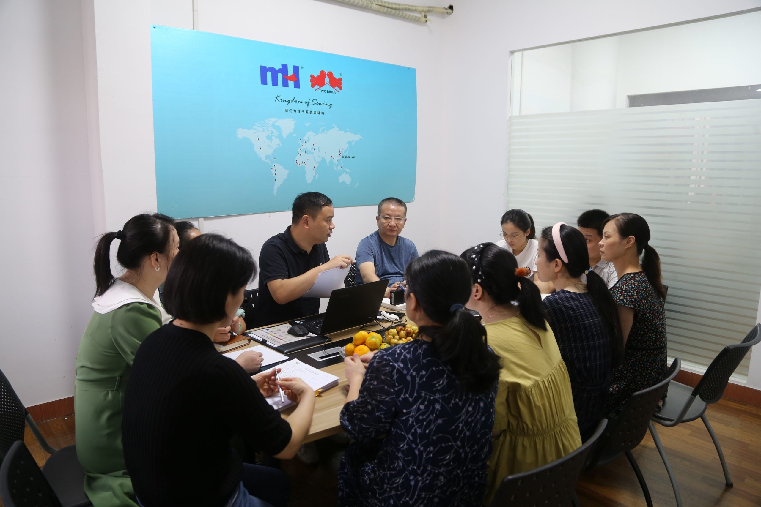 萌恒國貿順利通過ISO三合一管理體系認證監(jiān)督審核
